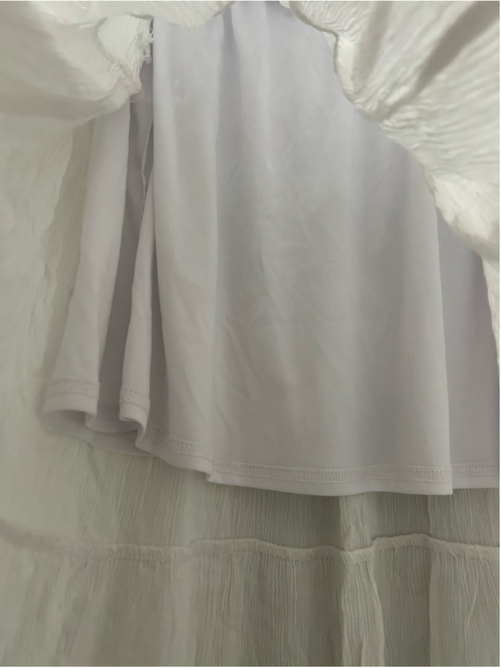 Women's Tiered Flowy Skirt Size S - Picture 4 of 7